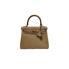 Hermes Kelly 25 Togo Chai STAMP U