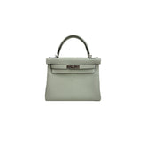 Hermes Kelly 28 Togo Gris Neve STAMP W