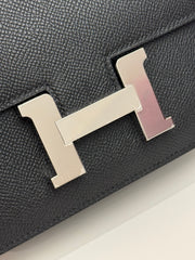 Hermes Mini Constance Epsom Black STAMP B