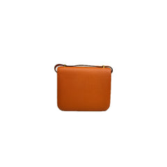 Hermes Mini Constance Epsom Orange STAMP T