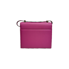 Hermes Verrou 21 Epsom Rose Purple STAMP C