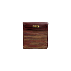 Hermes Vintage Kelly Ado 20 Backpack Vibrato/Box SQUARE D