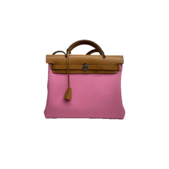 Hermes Herbag 31 Rose Sakura STAMP U