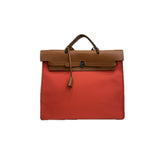Hermes Herbag 39 Orange SQUARE O
