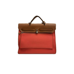 Hermes Herbag 39 Orange SQUARE O