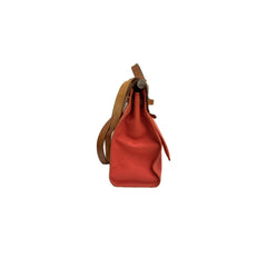 Hermes Herbag 39 Orange SQUARE O