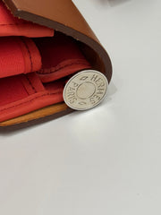 Hermes Herbag 39 Orange SQUARE O