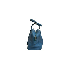 Hermes Victoria 35 Clemence Blue Celeste SQUARE R