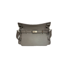 Hermes Jypsiere 34 Clemence Gris Etain SQUARE P