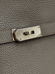 Hermes Jypsiere 34 Clemence Gris Etain SQUARE P