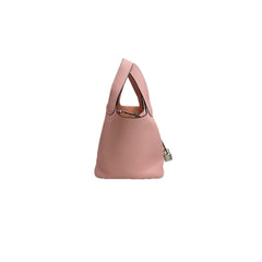 Hermes Picotin 18 Clemence Rose Sakura STAMP W