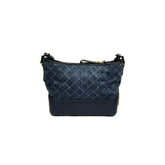 Chanel Gabrielle Hobo Bag Denim Blue