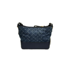 Chanel Gabrielle Hobo Bag Denim Blue