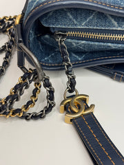 Chanel Gabrielle Hobo Bag Denim Blue