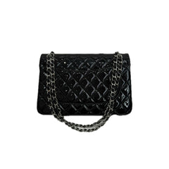 Chanel Jumbo Classic Double Flap Bag Patent Black