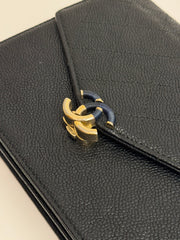 Chanel Paris-Cuba Thread Around Flap Bag Caviar Black