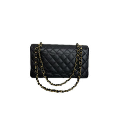Chanel Medium Classic Double Flap Bag Caviar Black (Microchip)