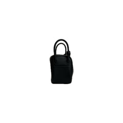 Hermes Mini Lindy Clemence Black STAMP W