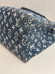 Louis Vuitton On The Go MM Denim Monogram Blue