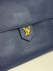 Louis Vuitton Lock Me PM Calfskin Blue