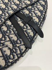 Dior Homme Saddle Bag Dior Oblique Jacquard