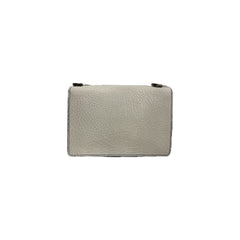 DIOR J'ADIOR Medium Flap Bag With Chain White