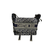 Dior Diorcamp Bag Blue Dior Oblique Embroidery