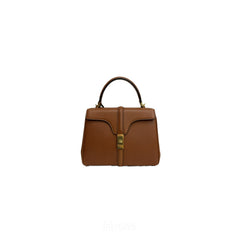 Celine Small 16 Bag in Natural Calfskin Tan
