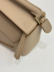 Loewe Mini Puzzle Edge Bag Soft Grained Calfskin Sand