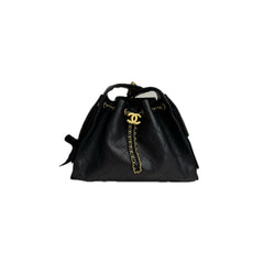 Chanel Small 25 Bag Grained Calfskin Black (Microchip)