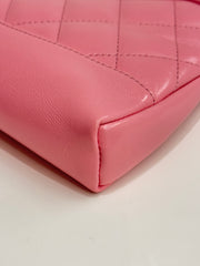 Chanel Mini 31 Clutch with Chain Shiny Calfskin Pink (Microchip)