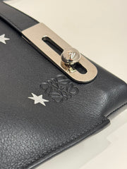 Loewe Small Missy Stars Bag Calfskin Black