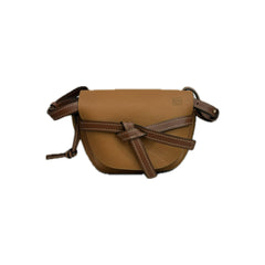 Loewe Small Gate Bag in Soft Grained Calfskin Tan