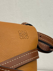 Loewe Small Gate Bag in Soft Grained Calfskin Tan