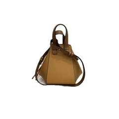 Loewe Small Hammock Bag in Soft Grained Calfskin Toffee
