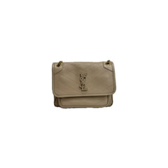 Saint Laurent Baby Niki Lambskin Beige