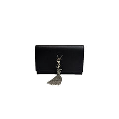 Saint Laurent Mini Kate Bag Grained Calfskin Black