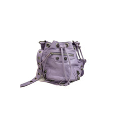 Balenciaga Le Cagole XS Bucket Bag Purple