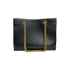 Balenciaga Medium Duty Free Tote Bag Calfskin Black