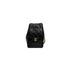Chanel Small 25 Bag Calfskin Black (Microchip)