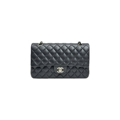 Chanel Medium Classic Double Flap Bag Lambskin Black