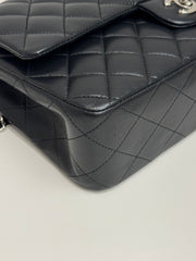Chanel Medium Classic Double Flap Bag Lambskin Black