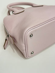 Hermes Mini Bolide Evercolor Mauve Pale STAMP W