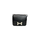 Hermes Mini Constance Swift Black STAMP U