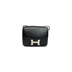 Hermes Mini Constance Swift Black STAMP U