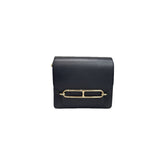 Hermes Mini Roulis Swift Black STAMP B