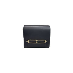 Hermes Mini Roulis Swift Black STAMP B