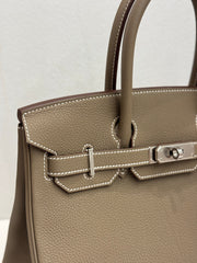 Hermes Birkin 30 Togo Etoupe STAMP W