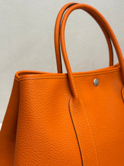 Hermes Garden Party 36 Negonda Orange STAMP T