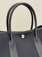 Hermes Garden Party 30 Canvas / Negonda Black STAMP K
